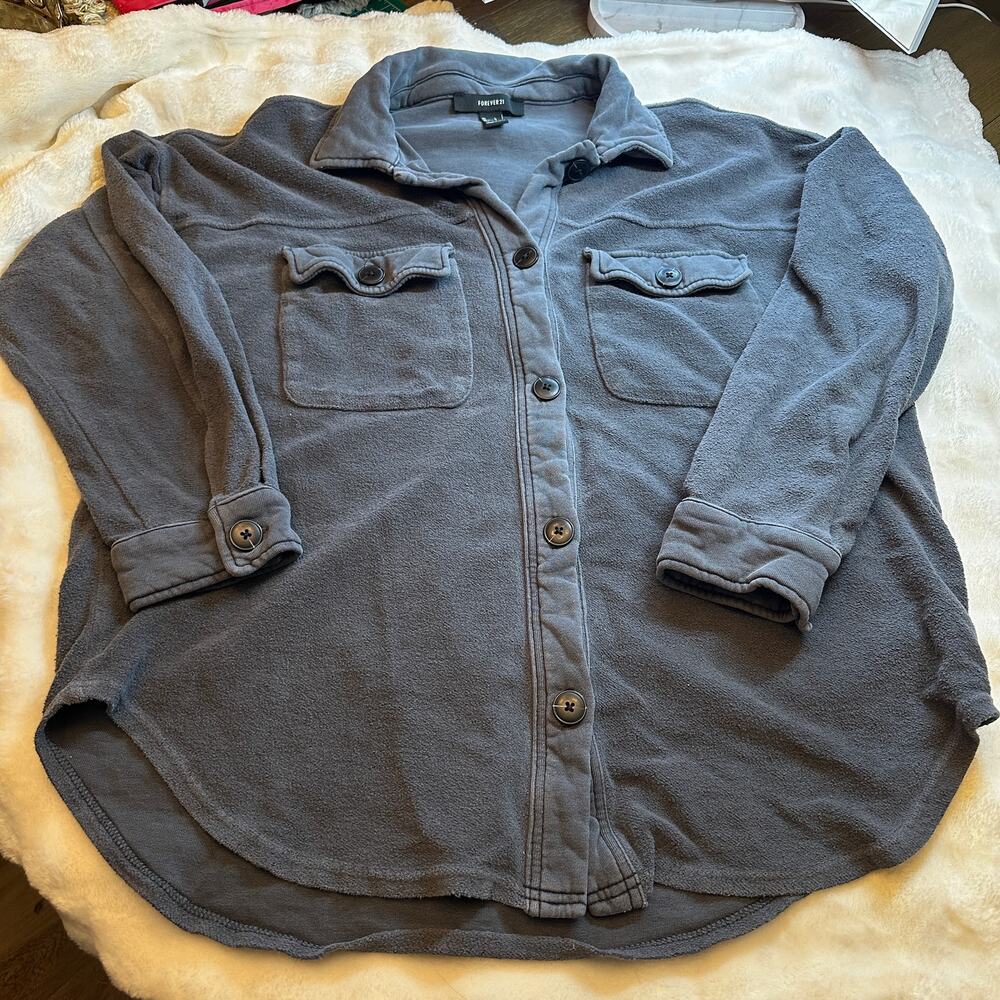 FP Inspired Slouchy Shacket
